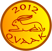 San athchomari, zhey Qvaak! The 2012 Red Rabbit Award presented to Qvaak.